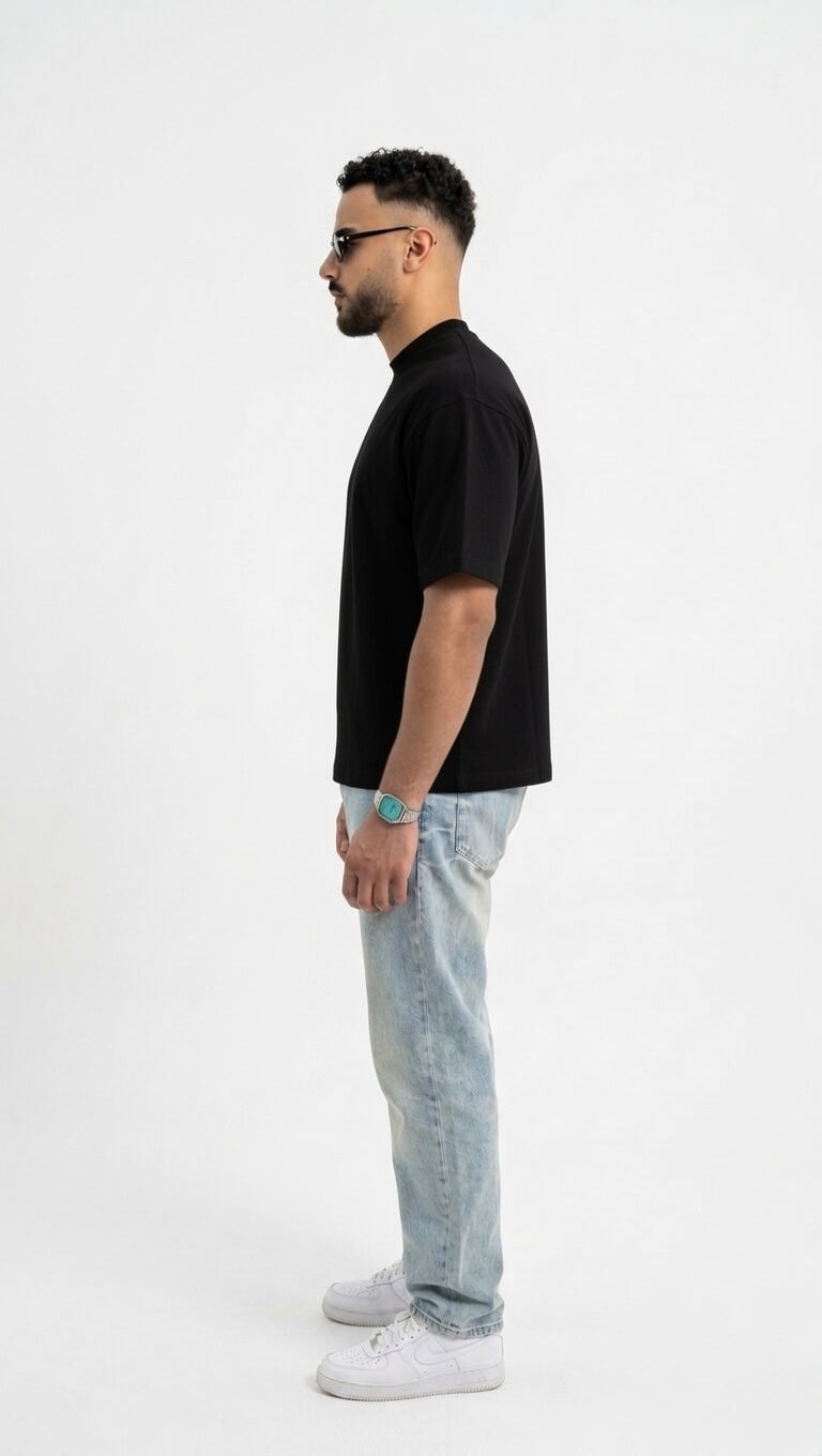 Black tee