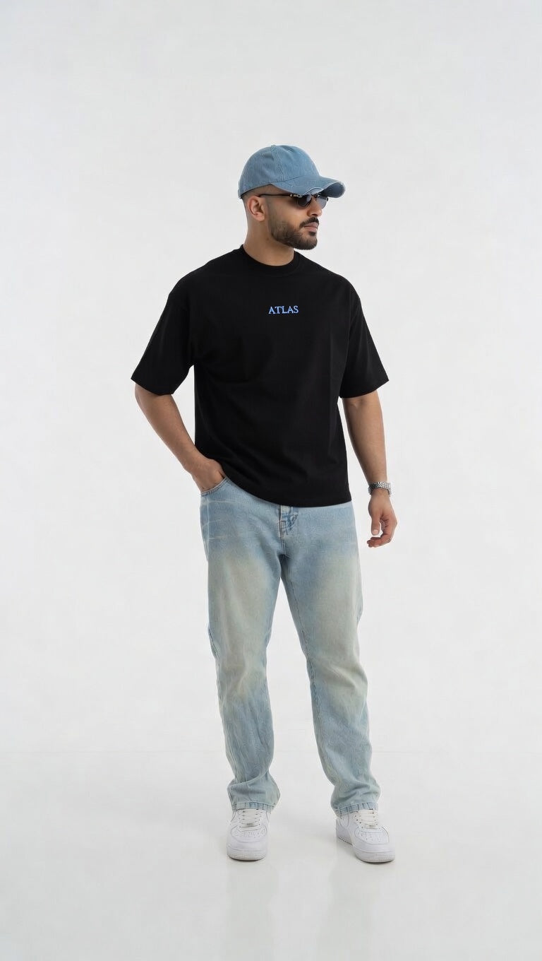 ATLAS Black tee